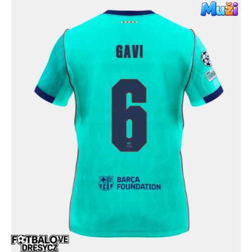 Barcelona Paez Gavi #6 Alternativní Dres 2026-27 Krátký Rukáv Barcelona Paez Gavi #6 Alternativní Dres 2026-27 Krátký Rukáv